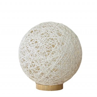 Lampe naturelle en forme de boule