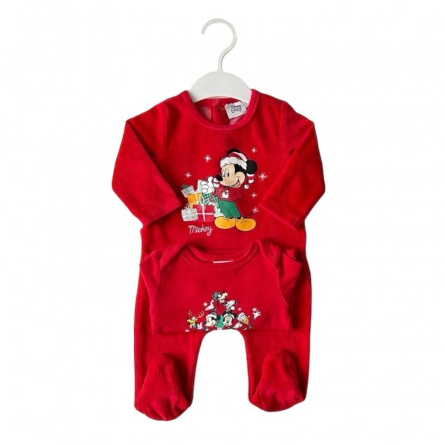 Ensemble pyjama + body Mickey DISNEY 62 cm