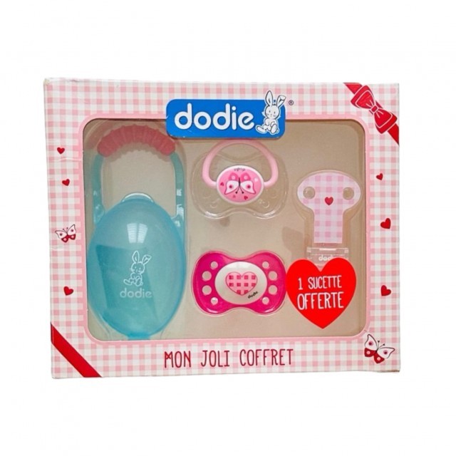 Coffret jolie tétine DODIE +6 Mois