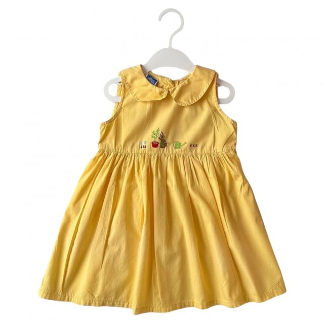 Robe été jaune BOUT'CHOU 74 cm