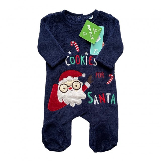 Pyjama polaire TEX Noel 54 cm